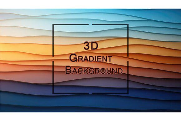 3D Gradient Background: Elevate Your Visual Projects