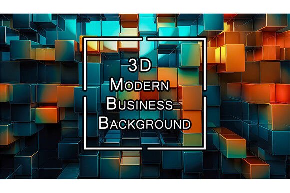 3D Modern Business Background: A Practical Evaluation of Visual Assets