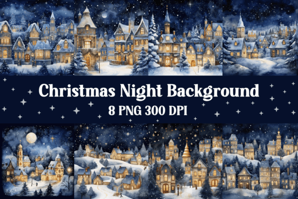 Blue Christmas Backgrounds Digital Paper: A Creative Foundation for the Holiday Season