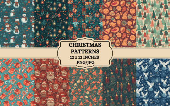Christmas Elements - Christmas Pattern: A Practical Guide for Digital Creators and Small Business Owners