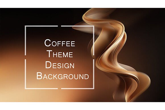 Elevate Your Visual Identity with the Coffee Theme Design Background