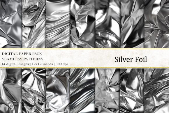 Silver Foil Digital Papers: The Ultimate Toolkit for Modern Creativity