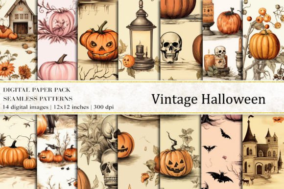 Vintage Halloween Digital Papers: Elevating Your Creations Without the Common Pitfalls