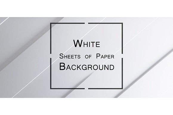 White Sheets of Paper Background